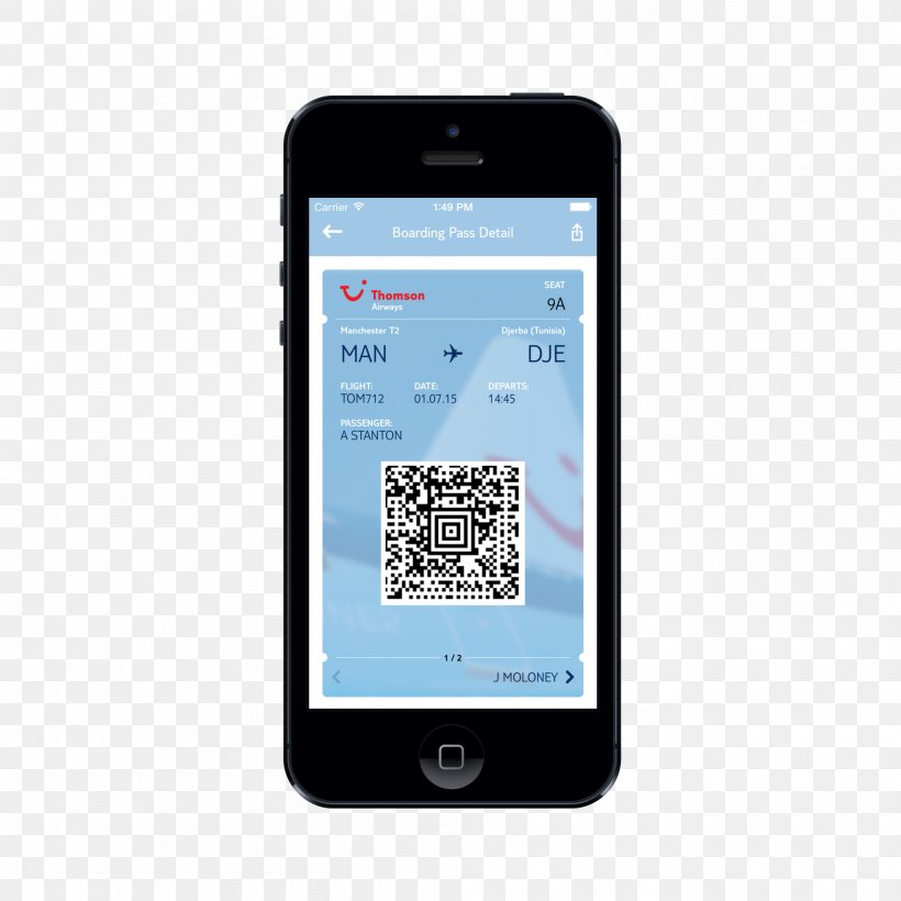 Feature Phone Smartphone Mobile Phones Handheld Devices, PNG, 2000x2000px, Feature Phone, Afacere, Boarding Pass, Cellular Network, Checkin Download Free