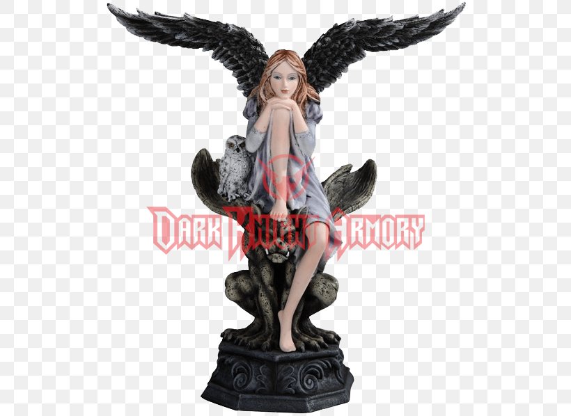 Statue Figurine Fairy Gargoyle, PNG, 598x598px, Statue, Art, Collectable, Fairy, Fairy Tale Download Free