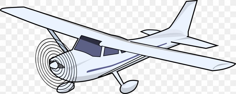 Airplane Cessna 172 Cessna 150 Clip Art, PNG, 2400x962px, Airplane, Aerospace Engineering, Aircraft, Aircraft Engine, Aviation Download Free