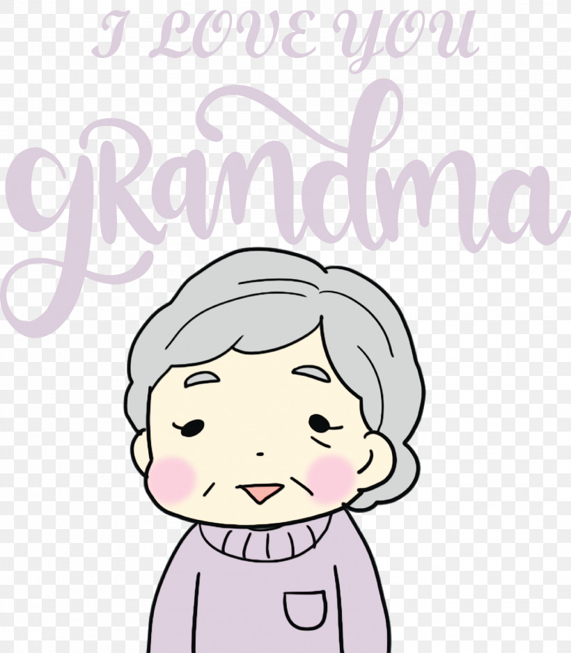 Face Smile Forehead Toddler M Happiness, PNG, 2622x3000px, Grandmothers Day, Cartoon, Face, Forehead, Grandma Download Free