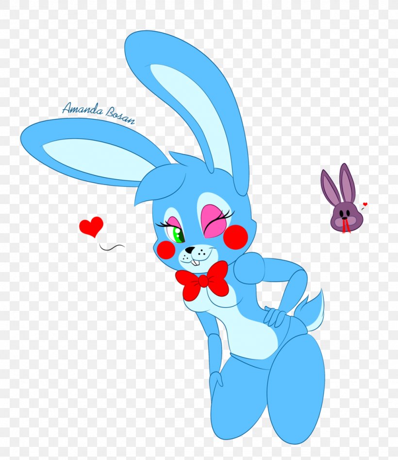 Five Nights At Freddy's 2 Rabbit Toy Easter Bunny, PNG, 1024x1183px, Watercolor, Cartoon, Flower, Frame, Heart Download Free