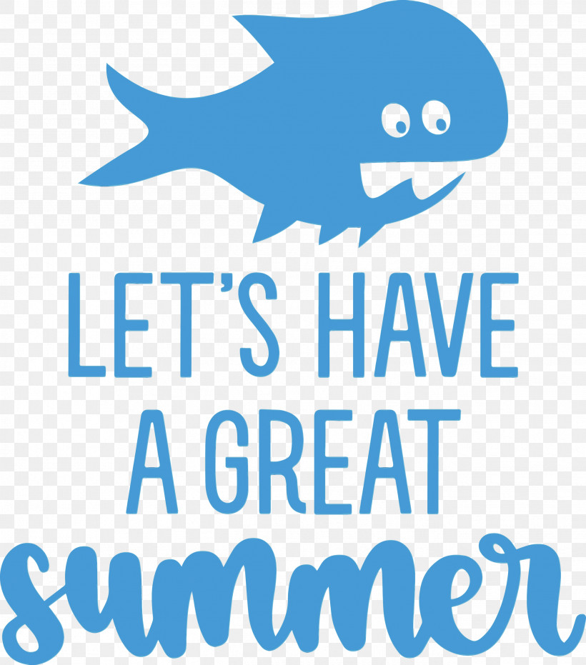 Logo Meter Fish Line Behavior, PNG, 2641x3000px, Great Summer, Behavior, Fish, Happy Summer, Line Download Free