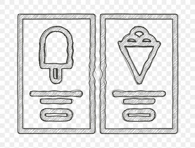 Menu Icon Ice Cream Icon, PNG, 1250x952px, Menu Icon, Ice Cream Icon, Line Art, Rectangle Download Free