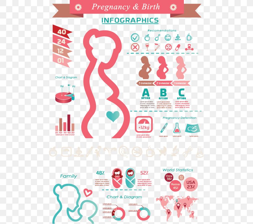 Pregnancy Childbirth Infographic Icon, PNG, 503x726px, Pregnancy, Area, Birth, Brand, Child Download Free