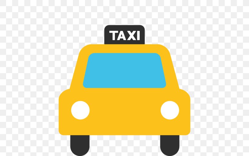 Share Taxi Emoji Auto Rickshaw E-hailing, PNG, 512x512px, Taxi, Area, Auto Rickshaw, Ehailing, Emoji Download Free