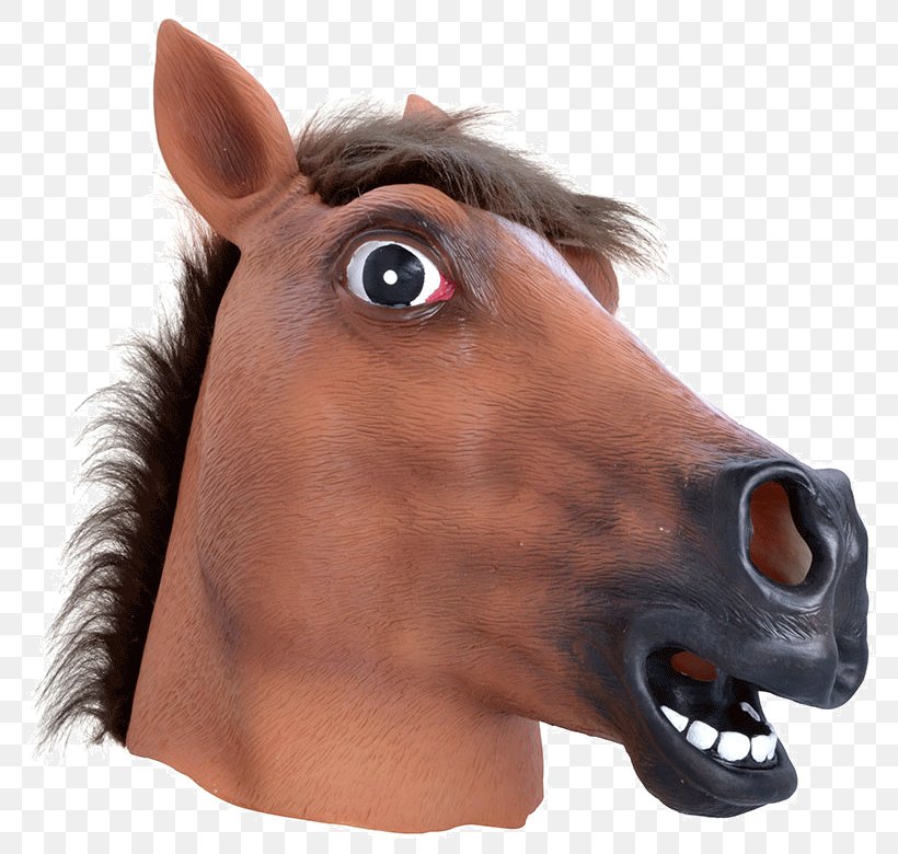 Horse Head Mask Costume Party, PNG, 780x780px, Horse, Archie Mcphee, Bridle, Carnival, Costume Download Free