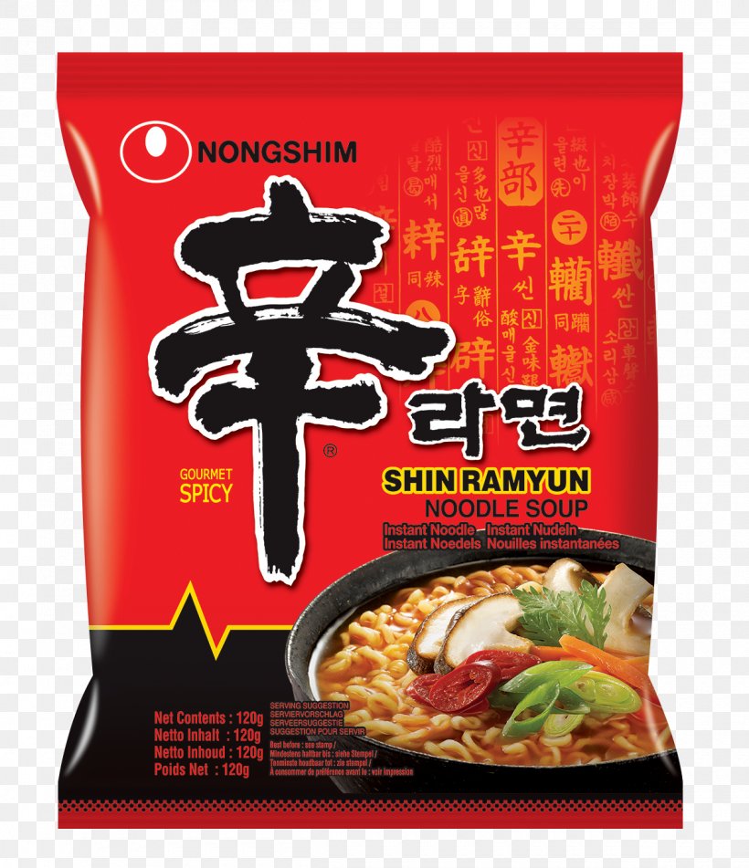 Instant Noodle Ramen Korean Cuisine Shin Ramyun Nongshim, PNG, 1200x1393px, Instant Noodle, Asian Food, Chinese Cuisine, Convenience Food, Cuisine Download Free