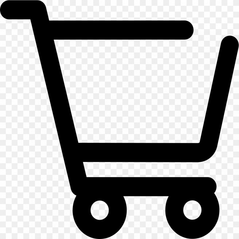 Shopping Cart, PNG, 981x981px, Shopping, Area, Bag, Black, Black And White Download Free