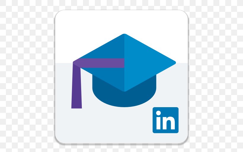 LinkedIn Student Android, PNG, 512x512px, Linkedin, Android, Area, Blue, Brand Download Free