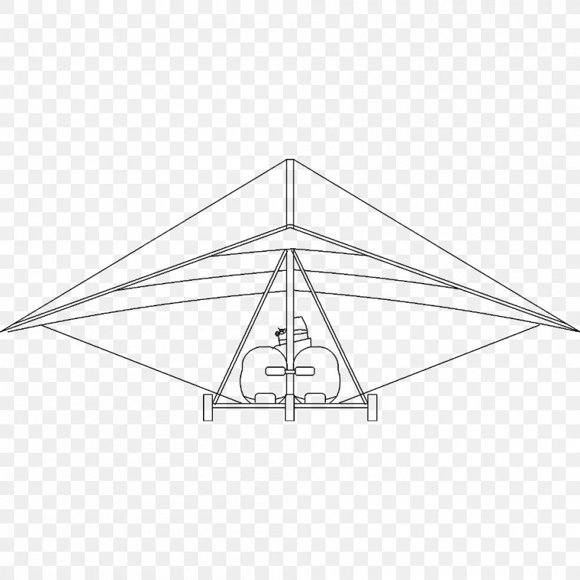 Triangle Point Symmetry, PNG, 1000x1000px, Triangle, Area, Black And White, Drawing, Line Art Download Free