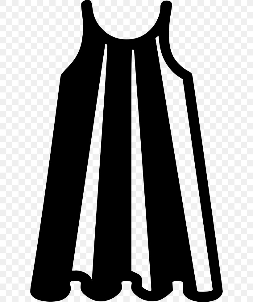 Dress Clip Art Sleeve Outerwear Neck, PNG, 624x980px, Dress, Blackandwhite, Clothing, Neck, Outerwear Download Free
