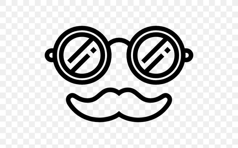 Hipster Icon, PNG, 512x512px, Xerox, Area, Black And White, Emoticon, Eyewear Download Free