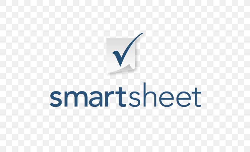 Logo Smartsheet Inc Project Management Microsoft Project, PNG, 500x500px, Logo, Area, Blue, Brand, Clicktimecom Download Free