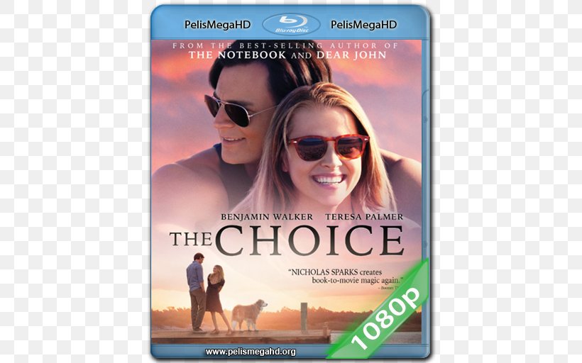 The Choice Nicholas Sparks Blu-ray Disc DVD Romance Film, PNG, 512x512px, Choice, Benjamin Walker, Bluray Disc, Dvd, Eyewear Download Free