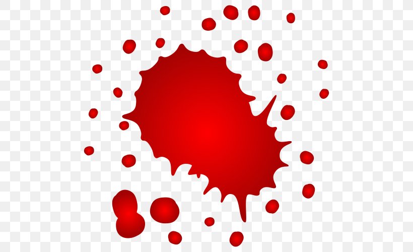 Blood Residue Clip Art, PNG, 500x500px, Blood Residue, Blood, Bloodstain Pattern Analysis, Heart, Hemodynamics Download Free