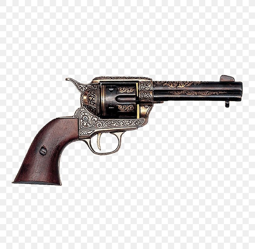 Colt Single Action Army Firearm Pistol Flintlock Revolver, PNG, 800x800px, Watercolor, Cartoon, Flower, Frame, Heart Download Free