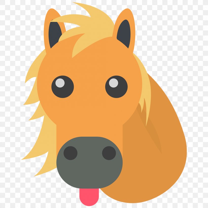 Finnhorse Emoji Finland Clip Art, PNG, 1000x1000px, Finnhorse, Carnivoran, Cartoon, Cat Like Mammal, Dog Like Mammal Download Free