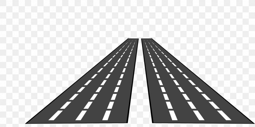 Road Free Content Clip Art, PNG, 1920x960px, Road, Black And White, Brand, Controlledaccess Highway, Free Content Download Free