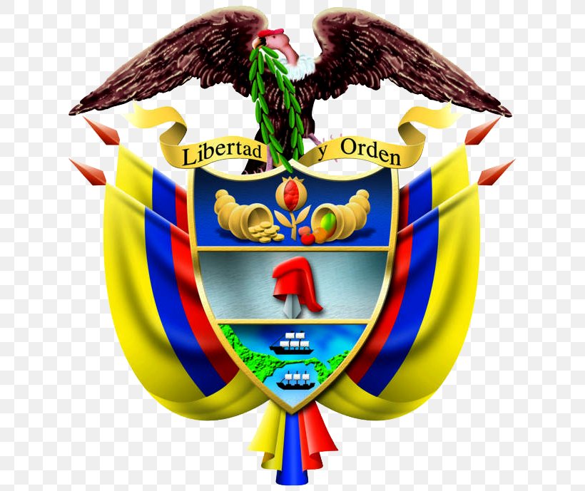 Coat Of Arms Of Colombia National Symbols Of Colombia Escutcheon Flag Of Colombia, PNG, 640x689px, Colombia, Coat Of Arms, Coat Of Arms Of Bolivia, Coat Of Arms Of Colombia, Coat Of Arms Of Peru Download Free