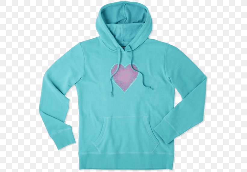 Hoodie T-shirt Sleeve Clothing, PNG, 570x570px, Hoodie, Aqua, Azure, Blue, Bluza Download Free