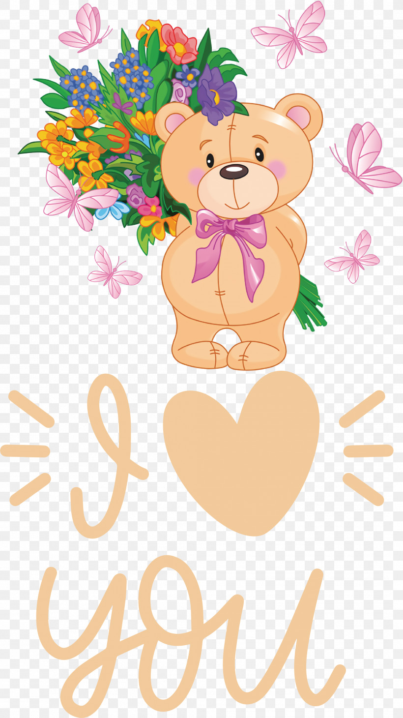 I Love You Valentines Day, PNG, 2114x3765px, I Love You, Birthday, Birthday Card, Cartoon, Floral Design Download Free