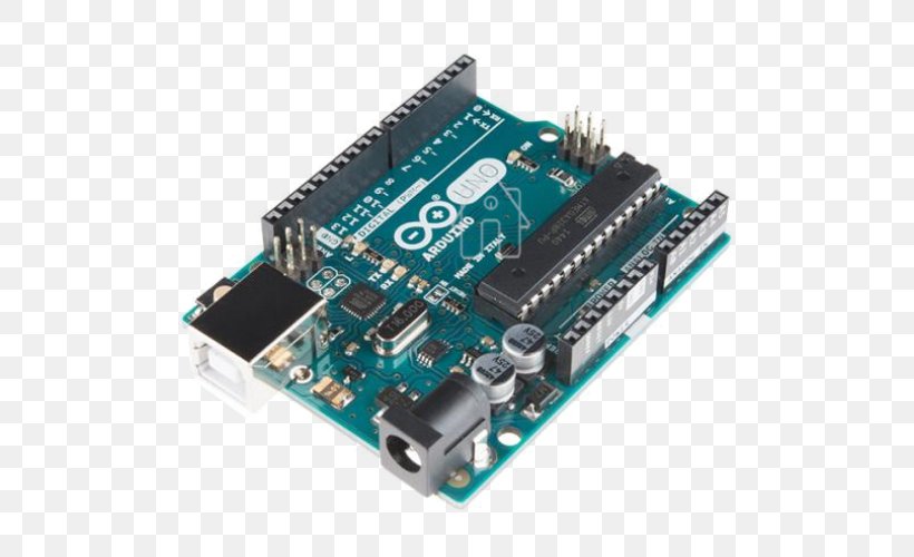 Arduino Uno ATmega328 Electronics Microcontroller, PNG, 500x500px, Arduino Uno, Arduino, Circuit Component, Circuit Prototyping, Computer Download Free