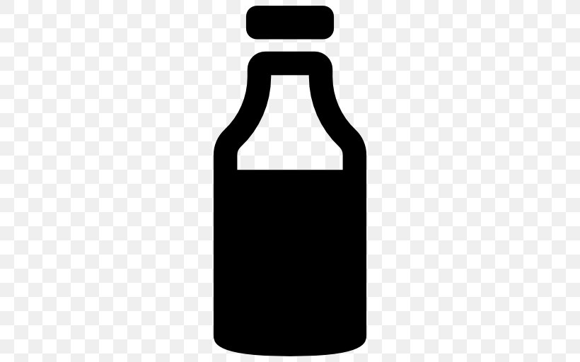 Water Bottles Milk Drink, PNG, 512x512px, Water Bottles, Beer Bottle, Black, Bottle, Drink Download Free