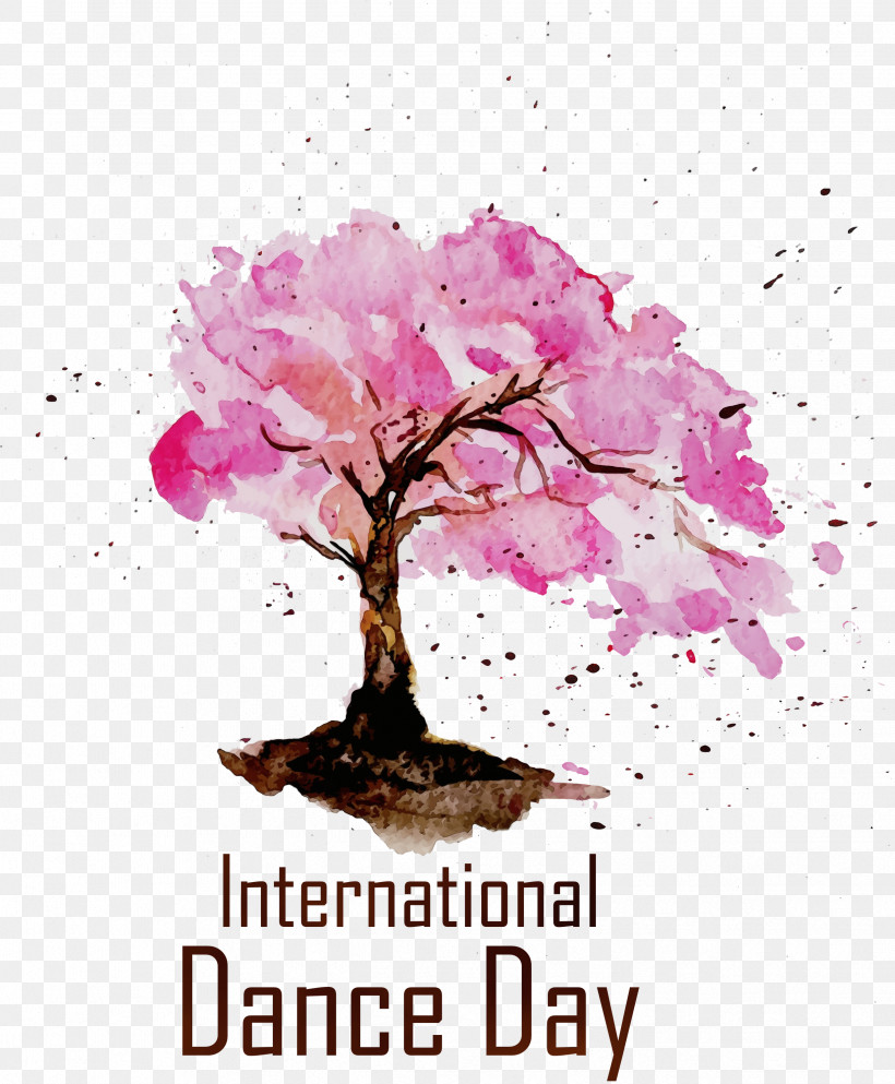 Cherry Blossom, PNG, 2477x3000px, International Dance Day, Cherry, Cherry Blossom, Houseplant, Long Buckby Download Free
