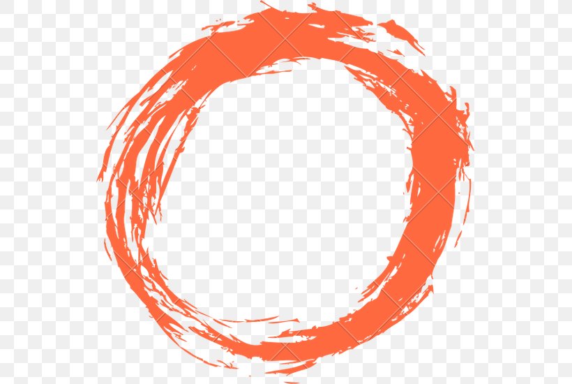 Circle Drawing, PNG, 543x550px, Drawing, Brush, Inker, Orange, Paintbrush Download Free