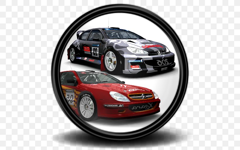 Colin McRae Rally 2005 Colin McRae: Dirt 2 Dirt 3 Colin McRae Rally 04, PNG, 512x512px, Colin Mcrae Rally 2005, Apple Icon Image Format, Auto Part, Automotive Exterior, Automotive Lighting Download Free