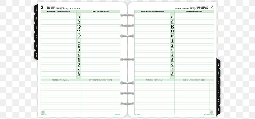 Standard Paper Size Folio Personal Organizer Page, PNG, 683x383px, Paper, Folio, Loose Leaf, Page, Personal Organizer Download Free