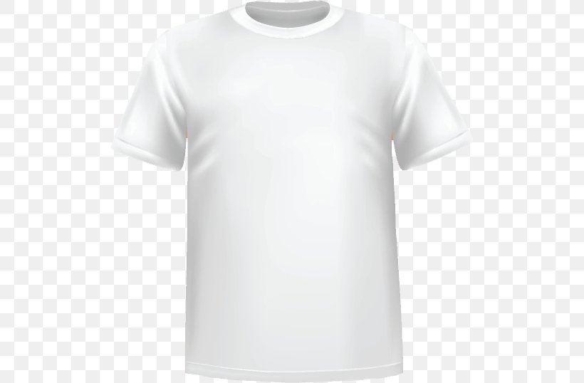 T-shirt White Polo Shirt Top, PNG, 510x538px, Tshirt, Active Shirt, Casual, Clothing, Cotton Download Free