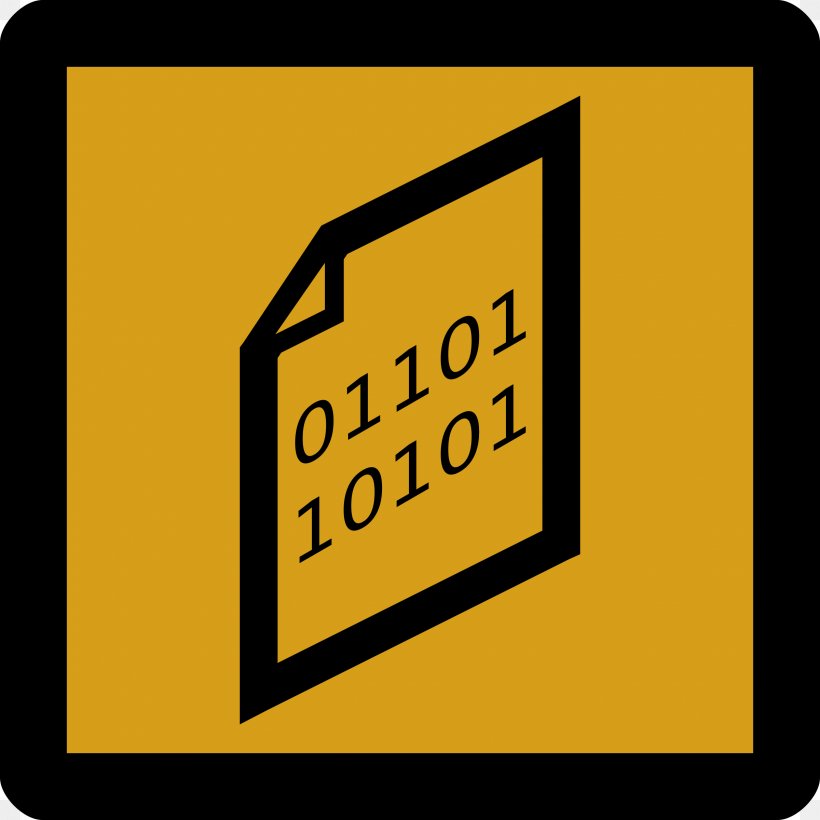 Binary File Computer File Binary Number Clip Art, PNG, 2400x2400px, Binary File, Binary Number, Brand, Computer Software, Cue Sheet Download Free