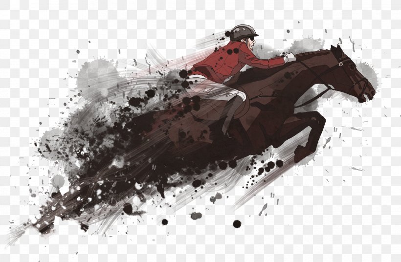 Horse Racing Horse Racing Equestrianism Auto Racing, PNG, 2328x1524px, Horse, Auto Racing, Black And White, Brand, Equestrian Sport Download Free