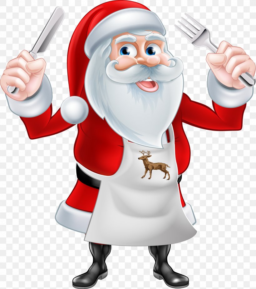 Santa Claus Christmas Pudding Turkey Chef, PNG, 1834x2071px, Santa Claus, Chef, Christmas, Christmas Dinner, Christmas Pudding Download Free