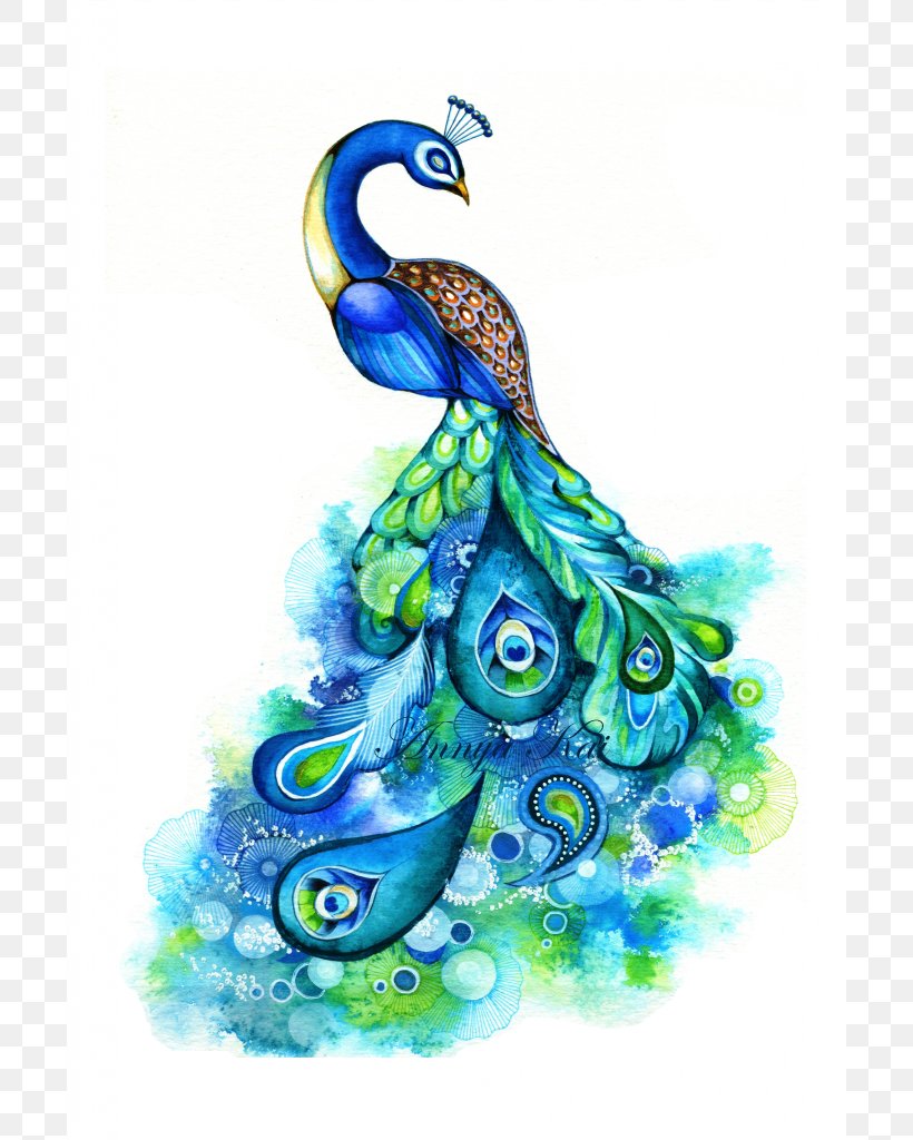Watercolor Painting Peafowl Abstract Art, PNG, 700x1024px, Painting, Abstract Art, Art, Art Deco, Art Museum Download Free