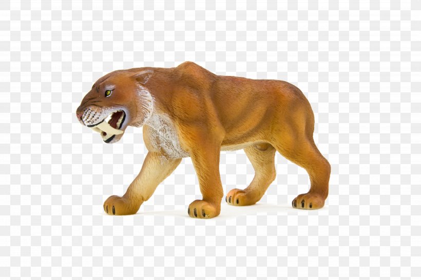Saber-toothed Tiger Saber-toothed Cat Toy, PNG, 5197x3465px, Tiger, Animal Figure, Big Cats, Carnivoran, Cat Like Mammal Download Free