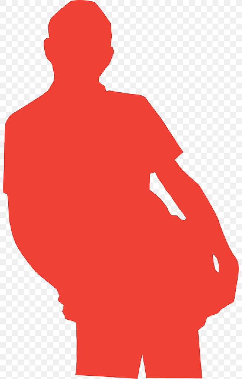 Student Silhouette, PNG, 800x1286px, Silhouette, Art, Drawing, Person, Red Download Free