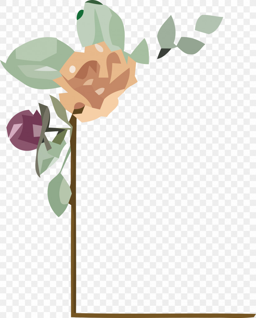 Floral Design, PNG, 2414x3000px, Watercolor Flower, Branching, Floral Design, Flower, Leaf Download Free