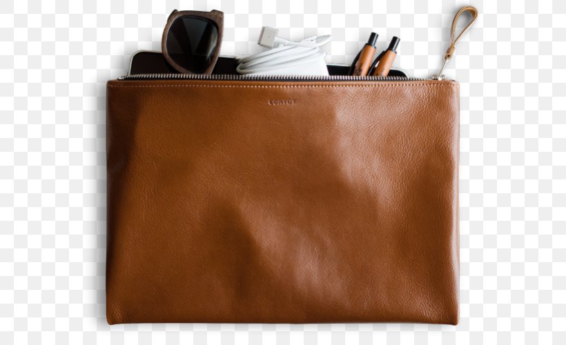 Leather Pen & Pencil Cases Zipper Bag Cattle, PNG, 700x500px, Leather, Bag, Brass, Brown, Caramel Color Download Free