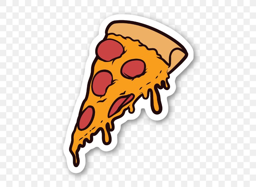 Pizza Sticker Decal Food Italian Cuisine, PNG, 505x600px, Pizza, Cheese, Decal, Drawing, Food Download Free