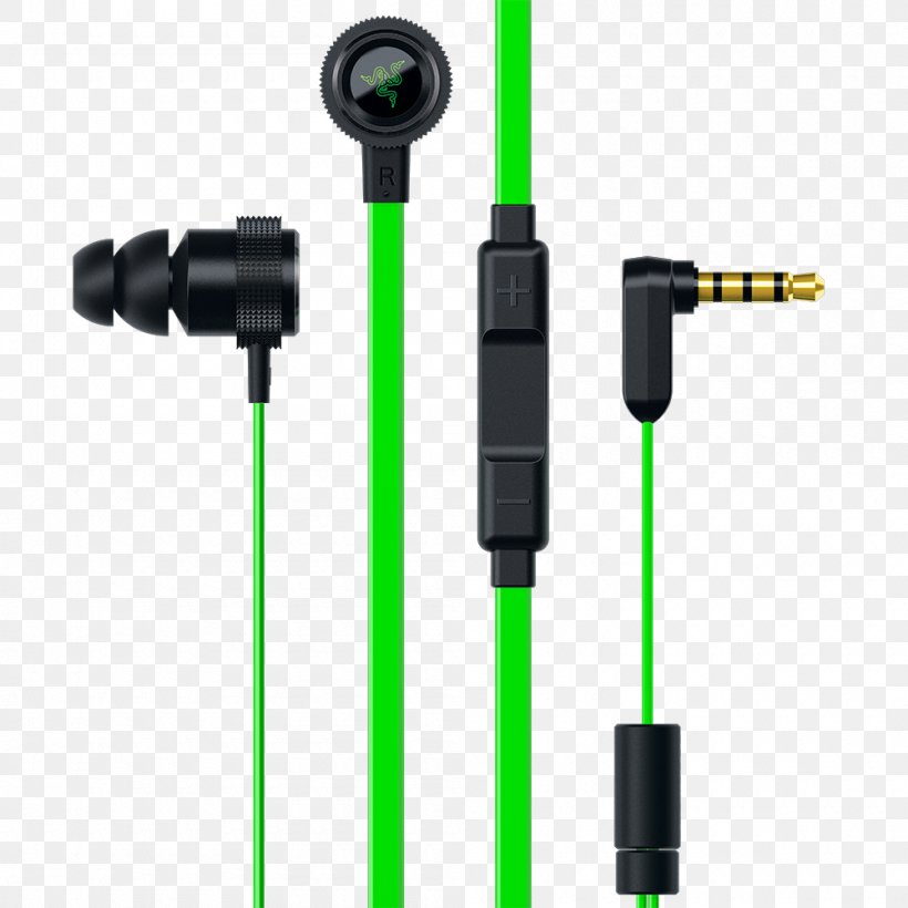 Razer Hammerhead Pro V2 Microphone Headphones, PNG, 1000x1000px, Razer Hammerhead Pro V2, Audio, Audio Equipment, Cable, Electronic Device Download Free