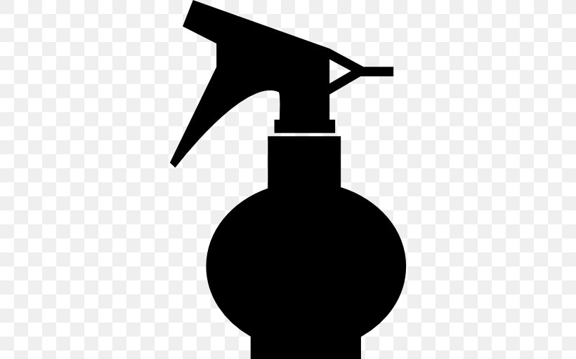 Spray Bottle Aerosol Spray Silhouette Clip Art, PNG, 512x512px, Spray Bottle, Aerosol Paint, Aerosol Spray, Black, Black And White Download Free