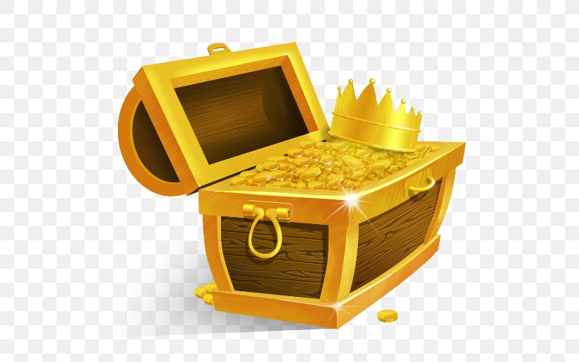 Buried Treasure Gold Clip Art, PNG, 512x512px, Buried Treasure, Animation, Box, Cartoon, Drawing Download Free