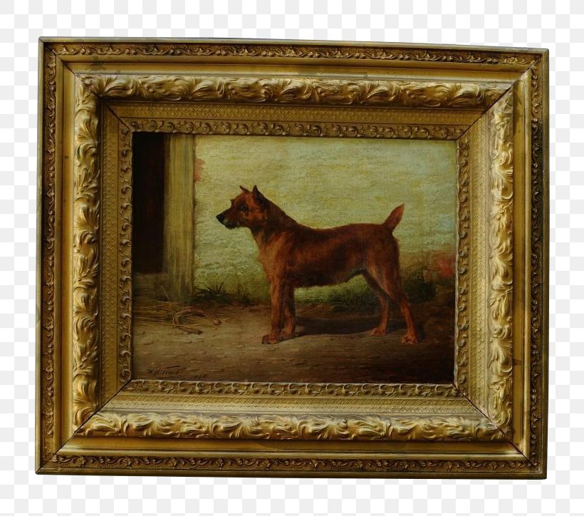 Dog Breed Irish Terrier Painting St. Bernard, PNG, 724x724px, Dog Breed, Antique, Breed, Brown, Canidae Download Free