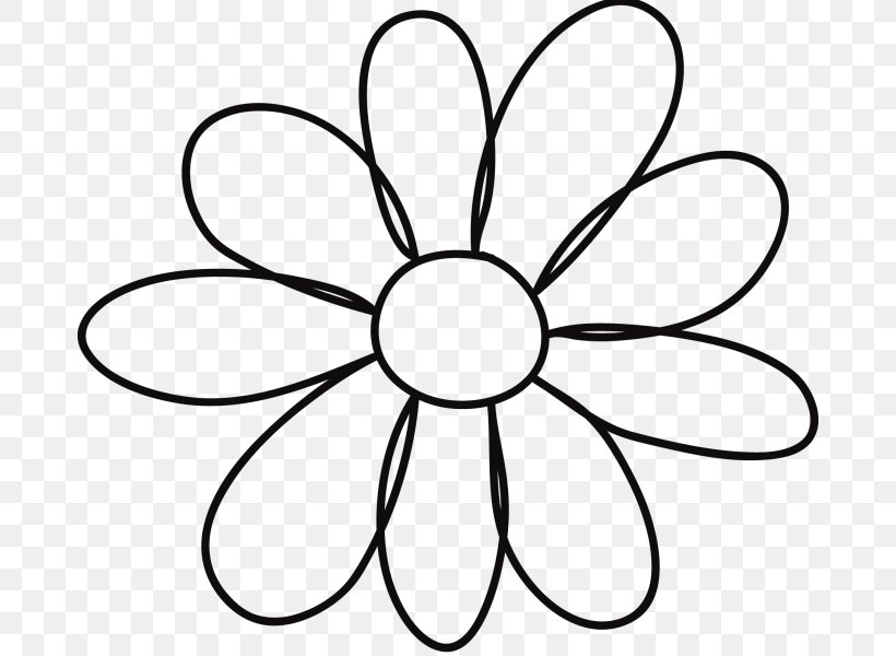 Drawing Paper Petal Template Clip Art, PNG, 678x600px, Drawing, Area, Black And White, Child, Computer Software Download Free