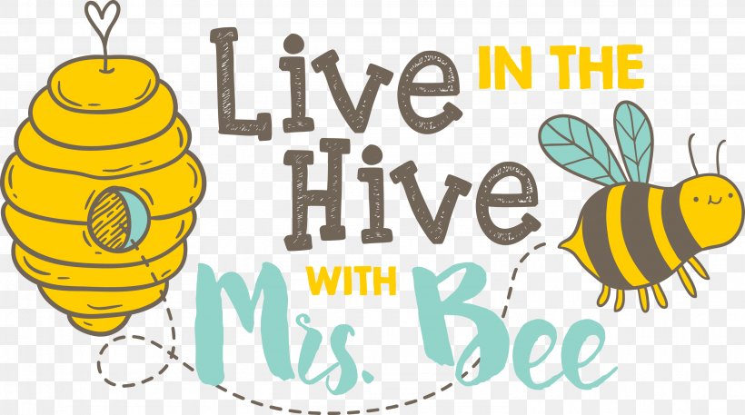 Honey Bee Graphic Design Insect, PNG, 2964x1654px, Bee, Animal, Area, Bumblebee, Food Download Free