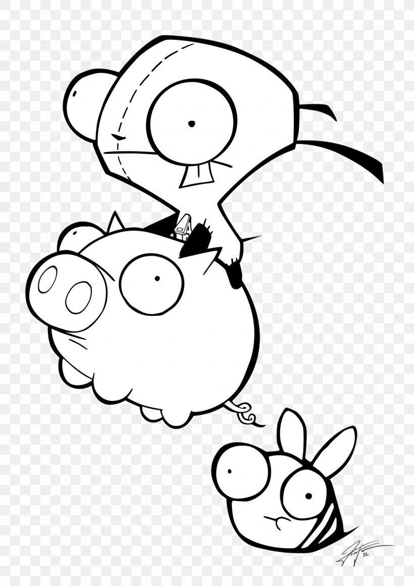 Miss Piggy Drawing Cartoon Line Art, PNG, 1280x1811px, Watercolor, Cartoon, Flower, Frame, Heart Download Free