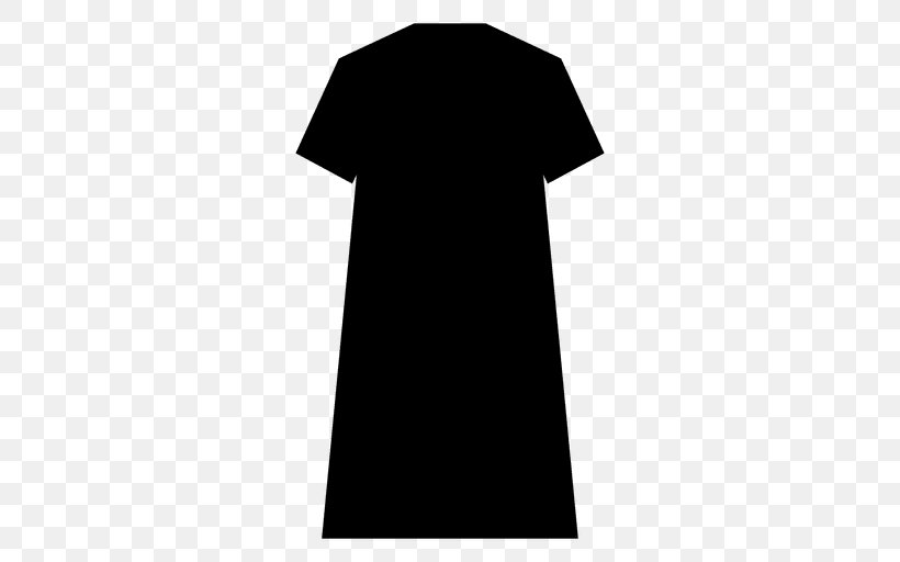 T-shirt Clothing Dress Sleeve Shoulder, PNG, 512x512px, Tshirt, Black, Black M, Clothing, Dress Download Free