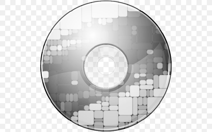 Compact Disc Pattern, PNG, 512x512px, Compact Disc, Black And White, Data Storage Device, Disk Storage, Technology Download Free